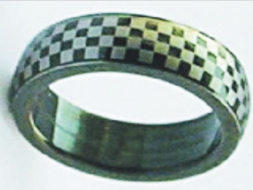 首饰内外侧镭射