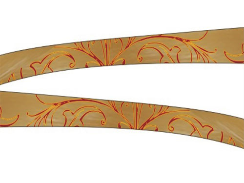 竹、木表面雕刻