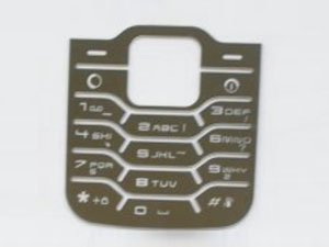 手机按键表面雕刻