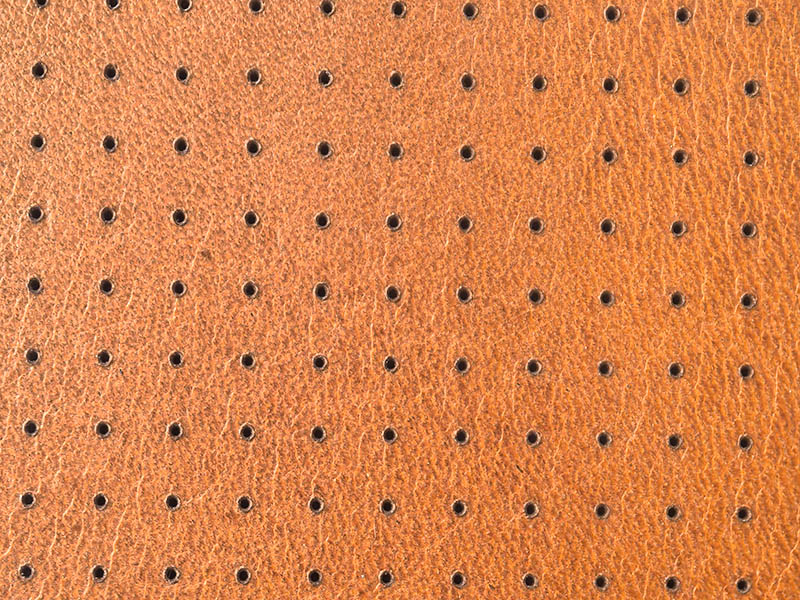 皮料布料激光穿孔